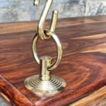 Furnshine - Wharton Solid Sheesham Wood Swing Chair (Honey Finish) - Image 6