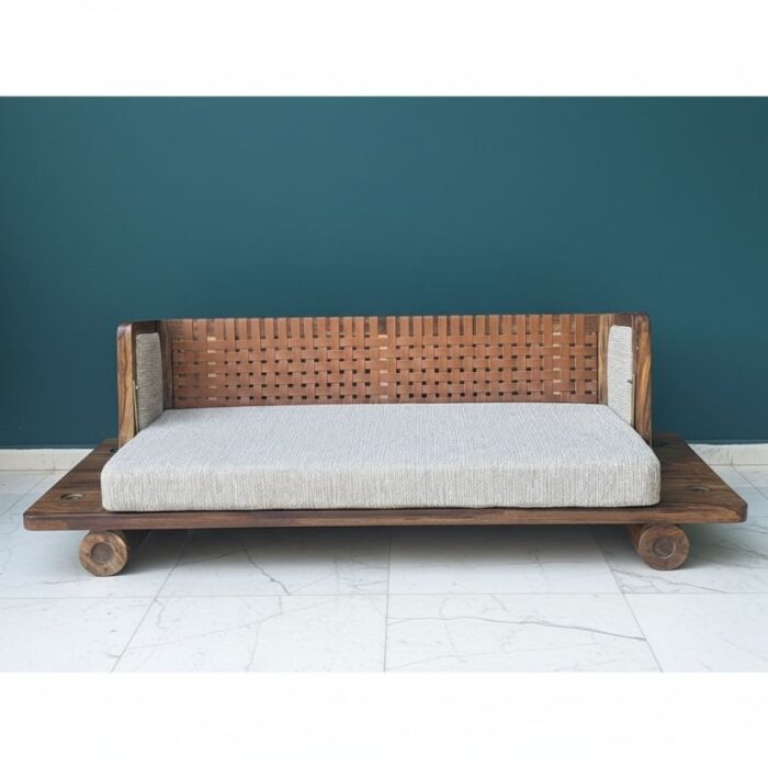 Furnshine - Jameson Reversible Sheesham Wood & Cane Swing (Jhula) - Image 6
