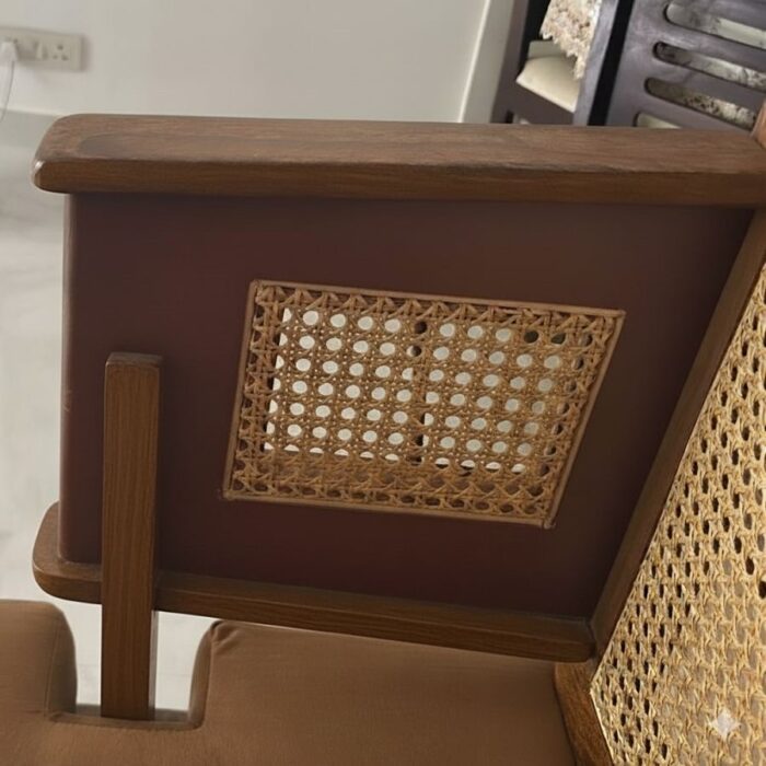 Furnshine - Colby Reversible Sheesham Wood & Cane Backrest Swing (Jhoola/Jhula) - Image 7