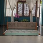 Furnshine - Windsor Solid Wood Woven Swing with Backrest (Green Beige) - Image 9