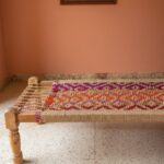 Furnshine - Carver Solid Sheesham Wood Handmade Woven Charpai/Khatiya (Multicolor)