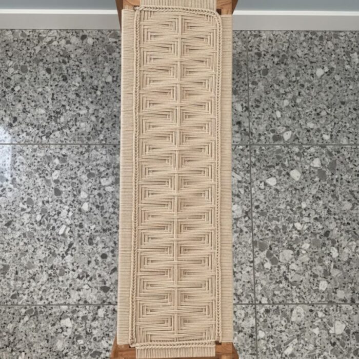 Furnshine - Merrill Handmade Modern Woven Bench (Beige) - Image 10