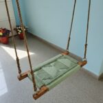 Furnshine - Kelton Single Seater Swing (Light Pastel Green) - Image 3