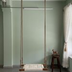 Furnshine - Esmond White Braided Single Seater Woven Swing - Image 2