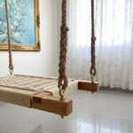 Furnshine - Vice Hand Woven Beige White Swing for Adults & Kids - Image 4