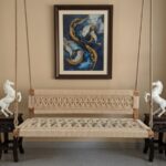 Furnshine - Brigham Woven Swing with Backrest (Beige Color) - Image 2