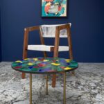 Furnshine - Eldred Solid Wood Armrest Woven Chair (White) - Image 2