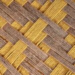 Furnshine - Whitney Solid Sheesham Wood Handmade Woven Charpai/Khatiya (Yellow & Natural Brown) - Image 4
