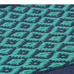 Furnshine - Bramwell Solid Sheesham Wood Handmade Woven Charpai/Khatiya (Turquoise Blue & Navy Blue) - Image 4