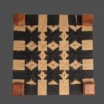 Furnshine - Dale Solid Wood Black & Natural Jute Handwoven Stool - Image 4