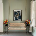 Furnshine - Brigham Woven Swing with Backrest (Beige Color) - Image 3