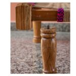 Furnshine - Carver Solid Sheesham Wood Handmade Woven Charpai/Khatiya (Multicolor) - Image 5