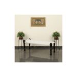 Furnshine - Dunstan Handwoven Sheesham Wood Bench (White) - Image 5