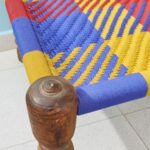Furnshine - Patsy Solid Sheesham Wood Handwoven Charpai/Khatiya (Multicolor) - Image 5