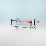 Furnshine - Brylee Solid Sheesham Wood Handmade Woven Charpai/Khatiya (Multicolor) - Image 5