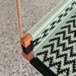 Furnshine - Ringo Light Green & Black Woven Pattern Swing with Backrest - Image 5