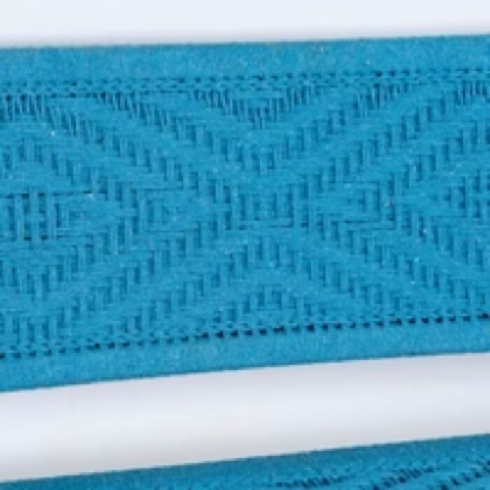 Furnshine - Parson Solid Wood Handwoven Backrest Bench (Blue) - Image 6