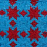 Furnshine - Thorne Solid Sheesham Wood Handwoven Charpai/Khaat (Blue & Red) - Image 6
