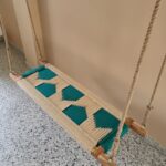 Furnshine - Rowley Beige-Green Braided Woven Swing (Jhula) - Image 6