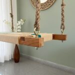 Furnshine - Patti Hand Woven Swing for Adults & Kids (Beige & Pastel Green) - Image 8