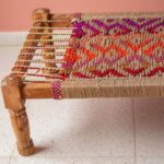 Furnshine - Carver Solid Sheesham Wood Handmade Woven Charpai/Khatiya (Multicolor) - Image 6