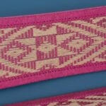 Furnshine - Seeley Sheesham Wood Woven Backrest Bench (Pink & Jute Beige) - Image 6