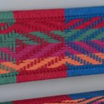 Furnshine - Blaze Solid Wood Handwoven Backrest Bench (Multicolor) - Image 6