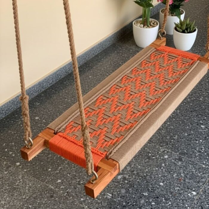 Furnshine - Lathan Hand Woven Swing for Adults & Kids - Image 7