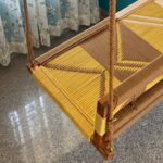 Furnshine - Dimity Woven Swing with Backrest - Yellow, Beige & White - Image 8