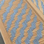 Furnshine - Kenton Woven Swing with Backrest (Beige & Light Blue Color) - Image 8