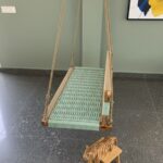 Furnshine - Evian Woven Swing with Backrest ( Green & Beige) - Image 9