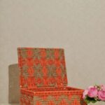 Furnshine - Flint Artisanal Handwoven Bright Orange & Beige Gift Hamper - Image 2