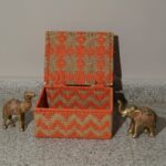 Furnshine - Flint Artisanal Handwoven Bright Orange & Beige Gift Hamper - Image 3