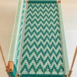 Furnshine - Genesis Modern Teal & Aqua Handwoven Swing | Wooden Indoor Jhula for Living Room - Image 5
