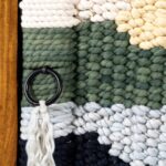 Furnshine - Ebba Single Door Solid Wood Handwoven Sunset Art Design Sideboard Table (Teak Finish) - Image 5