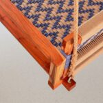 Furnshine - Judson Single Seater Armrest Backrest Swing (Earthy Beige & Blue) - Image 7