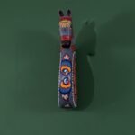 Furnshine - Hand-Painted Wooden Horse Face Wall Hanging for Vibrant Rajasthani Home Décor - Image 3