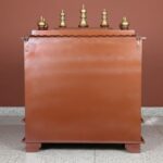 Furnshine - Handpainted Rajasthani Wooden Temple Mandir, 18x12x24 Inch, with Jaali Doors & Drawer for Home and Office Pooja. - Image 5