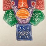 Furnshine - 20" Egyptian Tribal Wall Mask Nazar Battu - Large Wooden Hanging for Home Entrance, Living Room, Balcony Decor | Afro-Egyptian Evil Eye Protection - Image 12