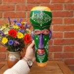 Furnshine - Wall Mask Nazar Battu | 15 Inch African Tribal Wood Mask - Egyptian Hanging Decor for Home Entrance, Door, Balcony - Buy Nazar Battu Online - Image 16