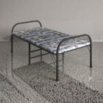 Furnshine - Multicolor Metal Folding Bed with Soft Mattress | Foldable Bed for Guest Room & Small Spaces - Image 2