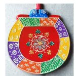 Furnshine - Multicolor Wooden Elephant Stool - Indian Handicrafts for Home, Pooja & Foyer Decor (8"H x 10.5"L x 8"W) - Image 5