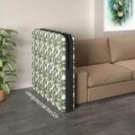 Furnshine - Metal Folding Bed with Firm Green Mattress | Space-Saving Portable Bed for Home & Guests - Image 4