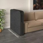 Furnshine - Solid Wood Brown Resin Mattress Bed | Strong Metal Frame Bed for Home, Guest Room & PG - Image 4