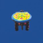 Furnshine - Handcrafted Black Wooden Elephant Stool with Yellow Floral Design - Small Indian Handicraft for Pooja, Home & Foyer Decor (4.5"H x 5"W) - Image 5