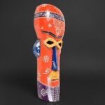 Furnshine - Wall Mask Nazar Battu | 15 Inch African Tribal Wood Mask - Egyptian Hanging Decor for Home Entrance, Door, Balcony - Buy Nazar Battu Online - Image 8