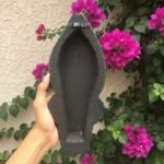 Furnshine - Handcrafted Green Tribal Wooden Wall Mask - 12 Inch Nazar Battu African Egyptian Hanging for Home Entrance, Living Room, Balcony Decor​ - Image 9