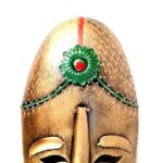 Furnshine - Newt Antique Tribal Face Metal Wall Art - Image 6