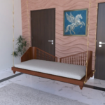 Modern Wooden Swing for Home