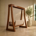 Luxury Wooden Garden Swing - Image 3